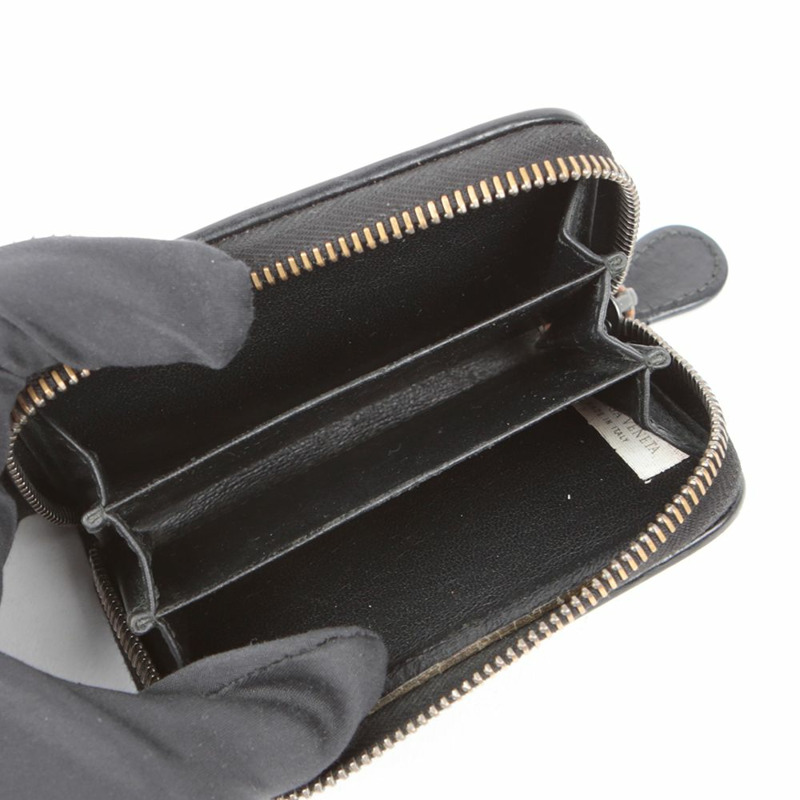 BOTTEGA VENETA 114075 拉鍊卡包-6