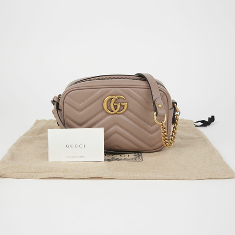 GUCCI GG Marmont 迷你肩斜背包 448065