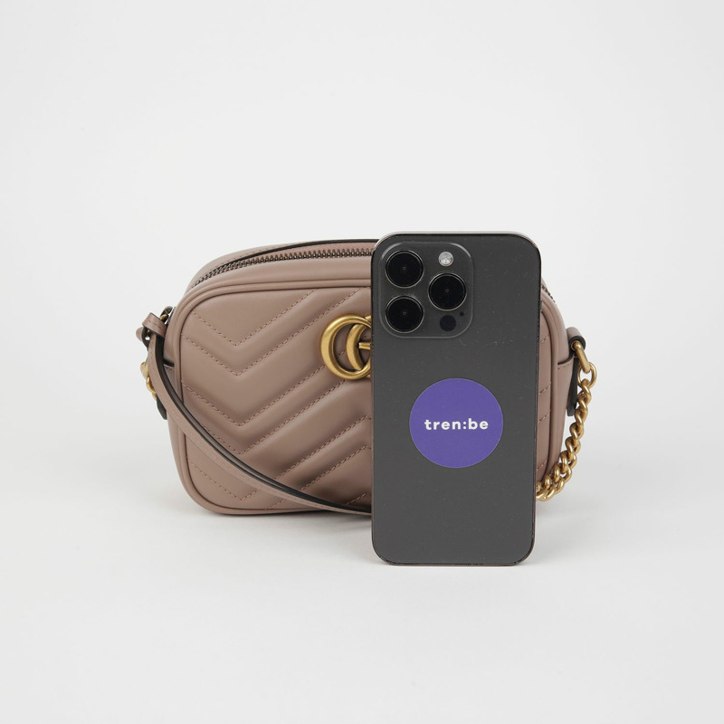GUCCI GG Marmont 迷你肩斜背包 448065-6