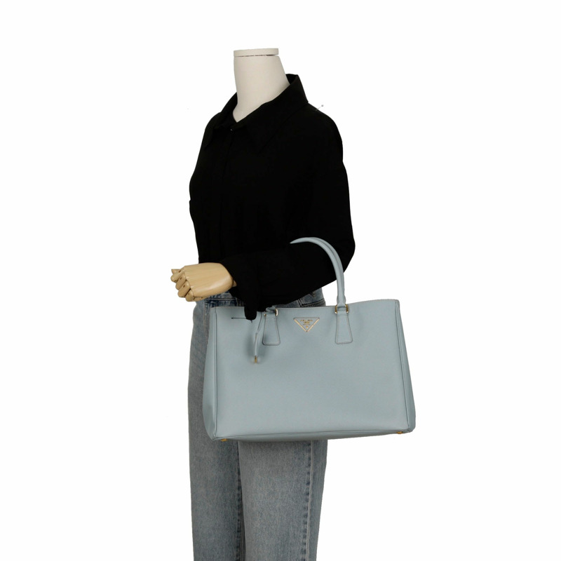 PRADA BN1844 三角形標誌手提包-13