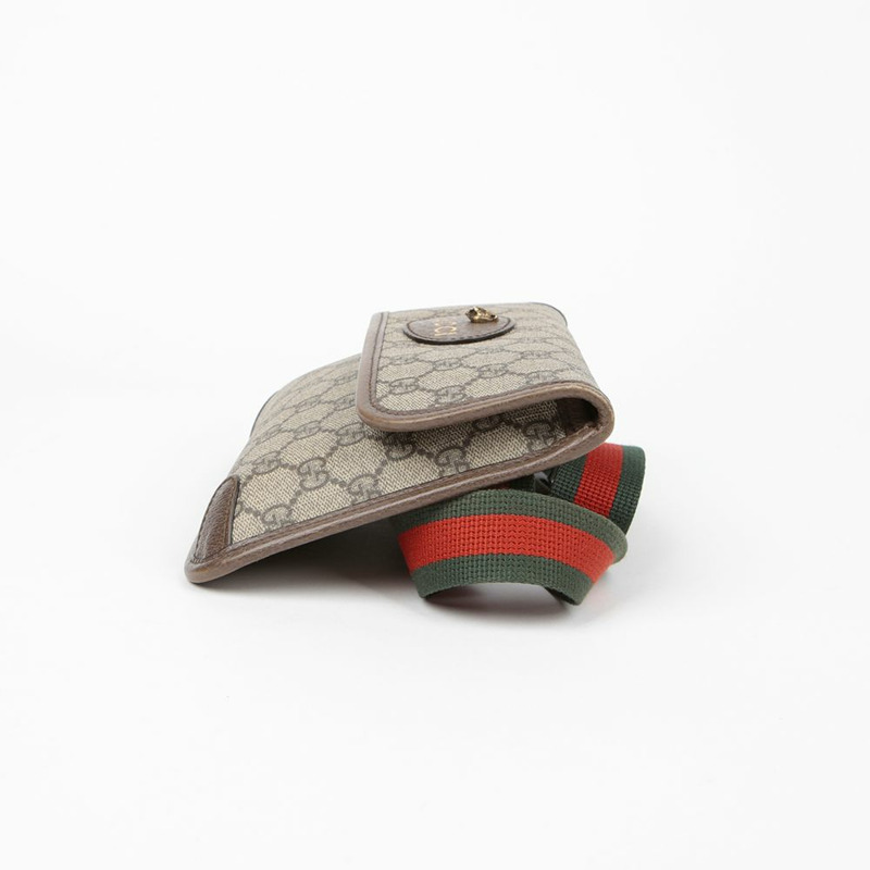【包稅】GUCCI 493930 全新復古腰包-4