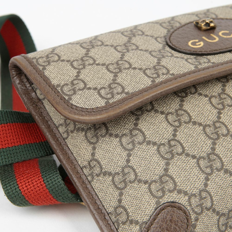 【包稅】GUCCI 493930 全新復古腰包-7