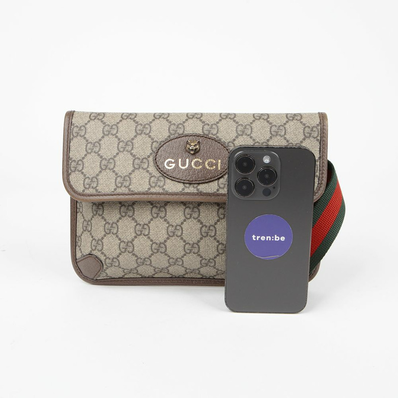【包稅】GUCCI 493930 全新復古腰包-8
