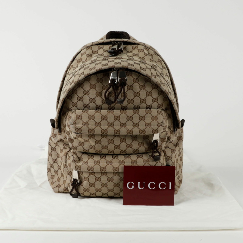 【包稅】GUCCI 800265 GG Logo 中型背包-0