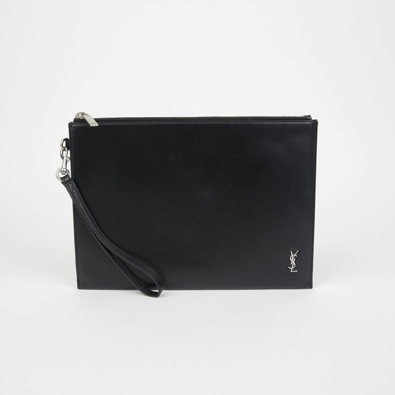 SAINT LAURENT 平板電腦支架附手包 683827-0