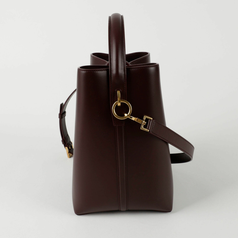 【包稅】SAINT LAURENT 742828 LE 37 水桶手提單肩包-5