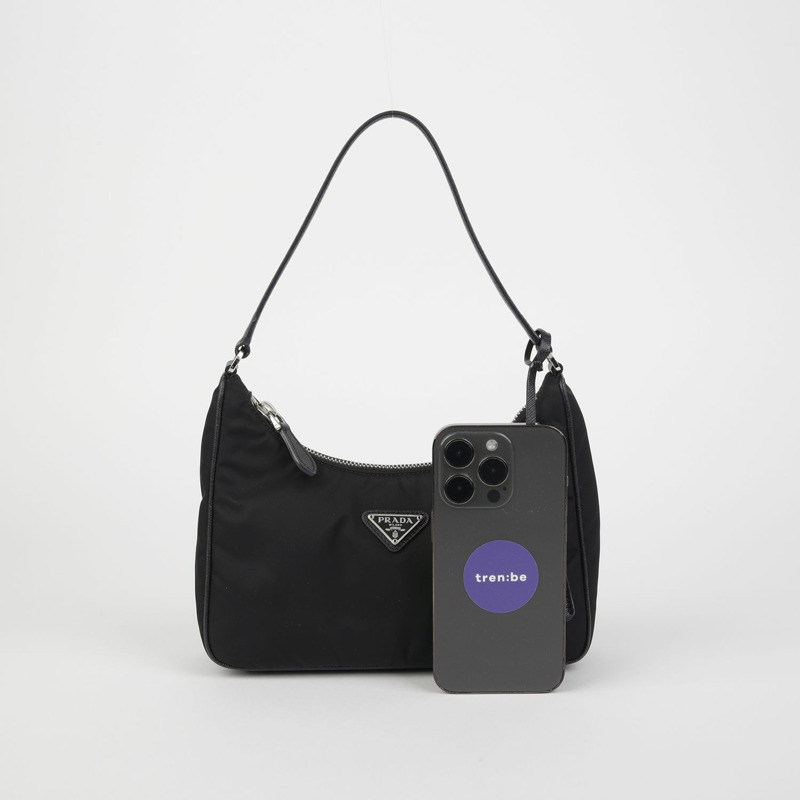 PRADA 1NE204 ReEdition 2005 Hobo 單肩包-10