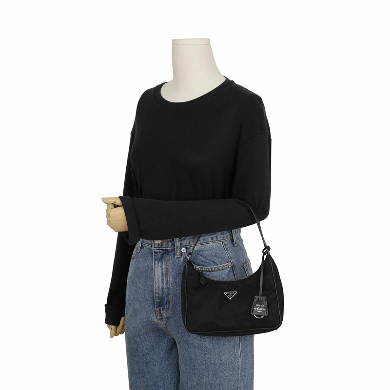 PRADA 1NE204 ReEdition 2005 Hobo 單肩包-12