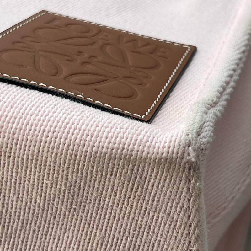 💗香緹國際精品💗 LOEWE 帆布托特包 粉色-9