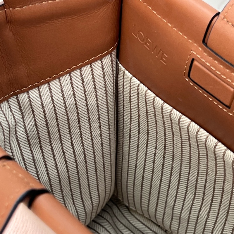 💗香緹國際精品💗 LOEWE 帆布托特包 粉色-12