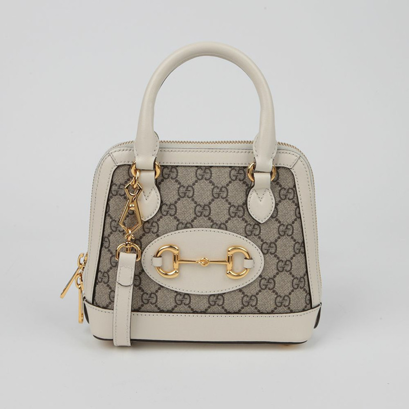 GUCCI Horsebit 1955 迷你頂部提把托特單肩包 640716-1