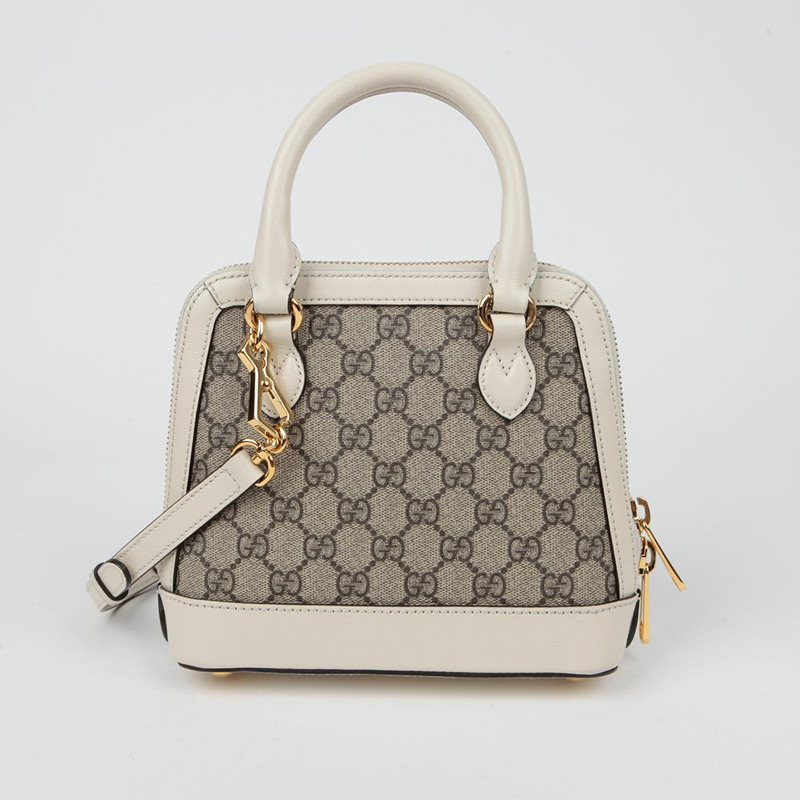 GUCCI Horsebit 1955 迷你頂部提把托特單肩包 640716-3