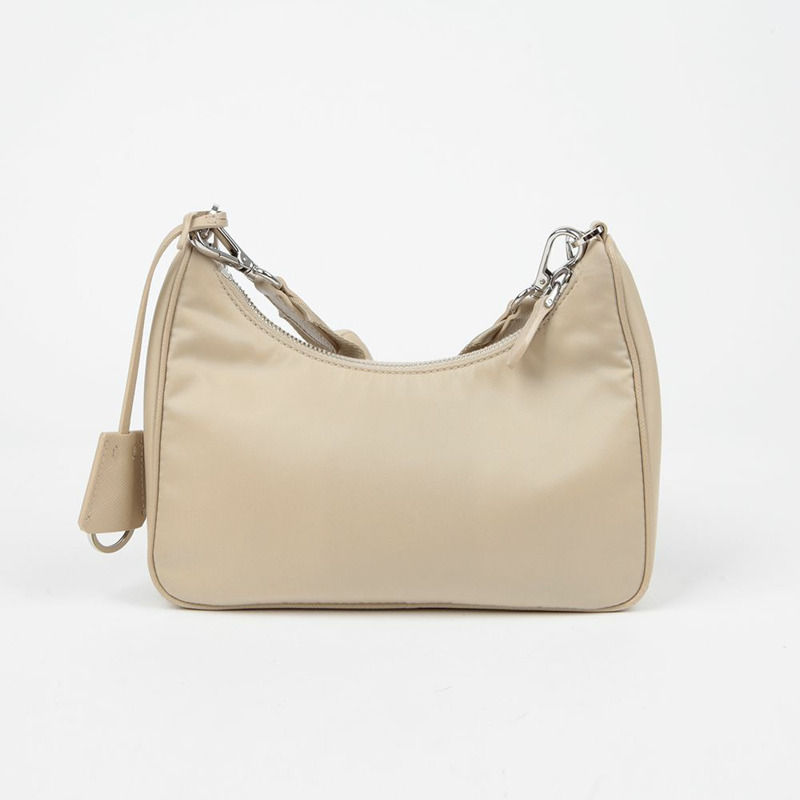 PRADA 1BH204 復刻版多色 Hobo 肩斜背包-4