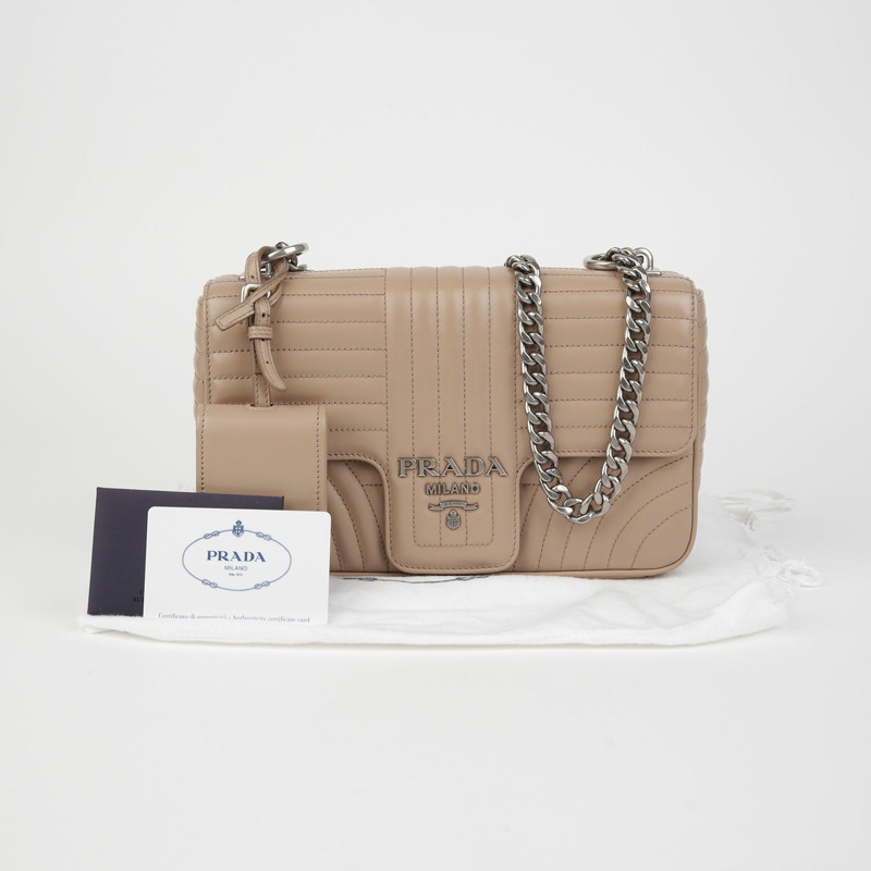 【包稅】PRADA 1BD108 鏈條單肩斜背包-0