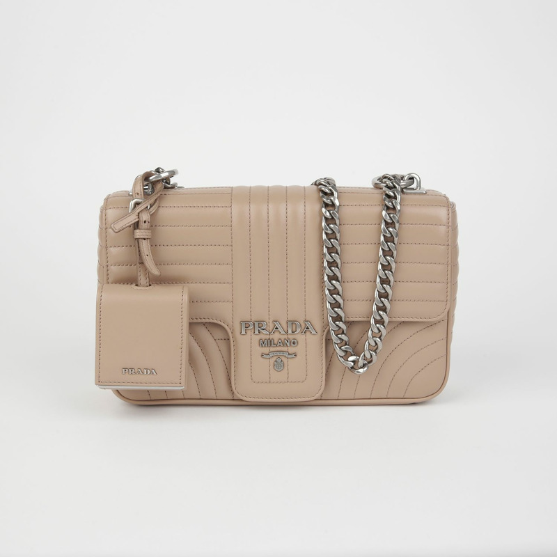【包稅】PRADA 1BD108 鏈條單肩斜背包-1