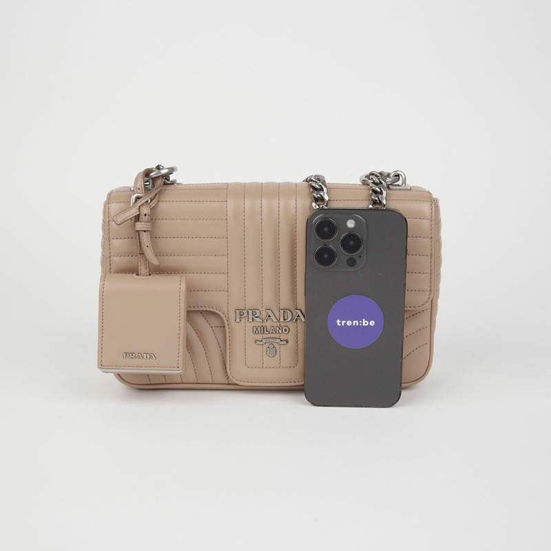 【包稅】PRADA 1BD108 鏈條單肩斜背包-8