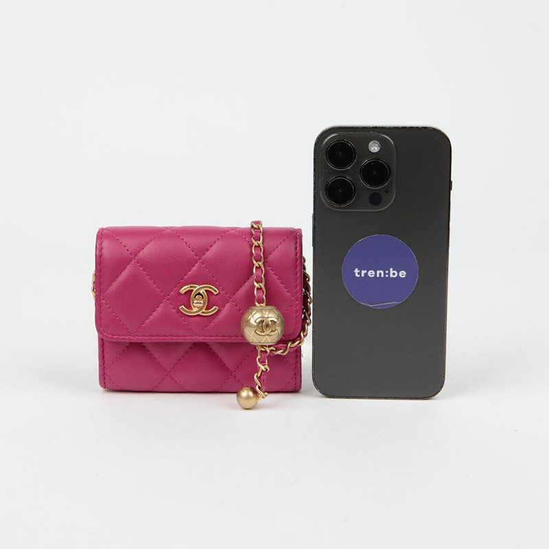 【包稅】CHANEL AP2704 金色珠鍊單肩包-6