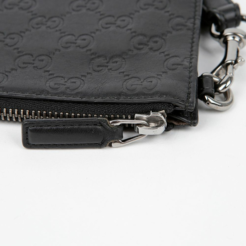 GUCCI GG 標誌肩帶手拿包 473963-7