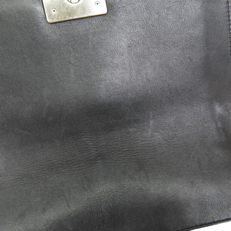 黑色牛皮 Boy 25 鍊帶 肩背包【CHANEL 香奈兒】 A67086-13