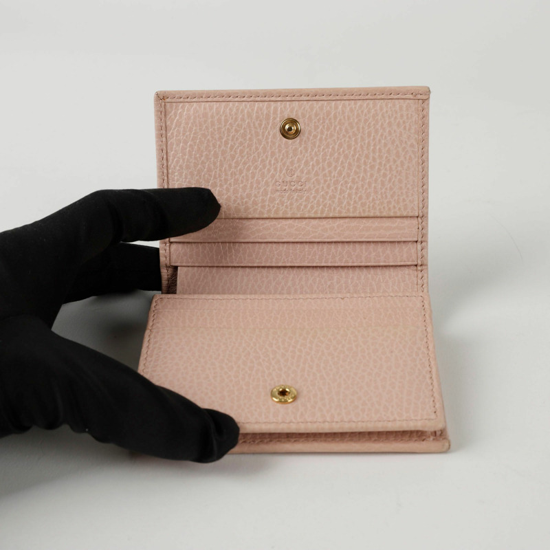 GUCCI 456126 GG Marmont 卡包錢包-10