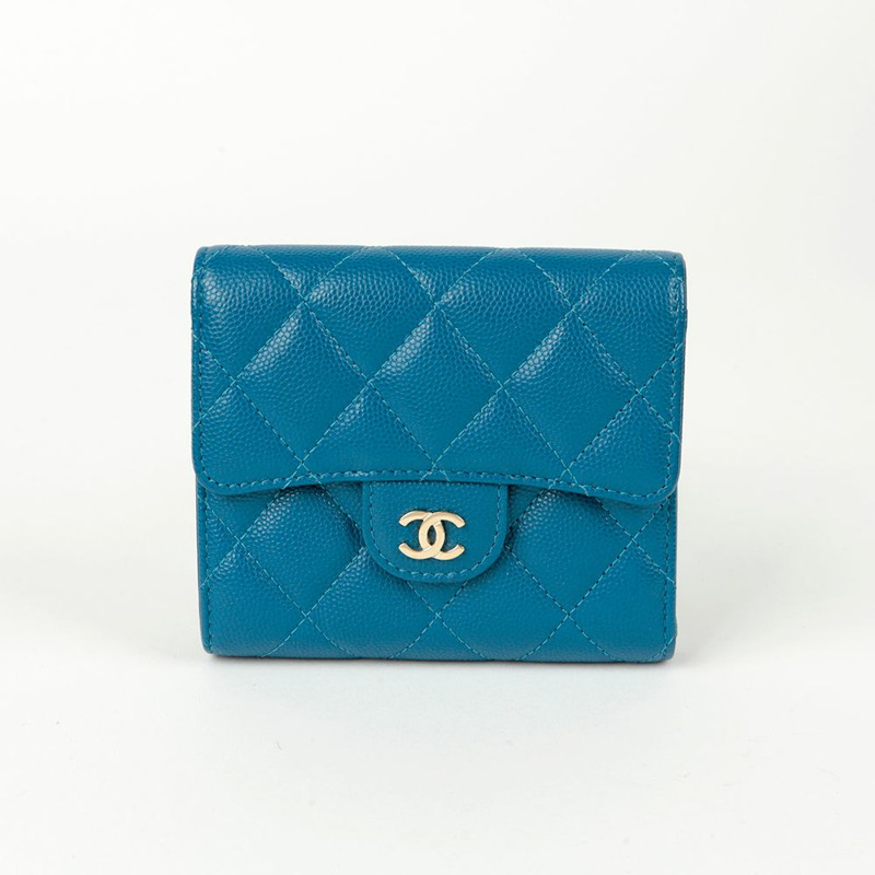CHANEL AP0231 魚子醬皮經典小皮夾-1
