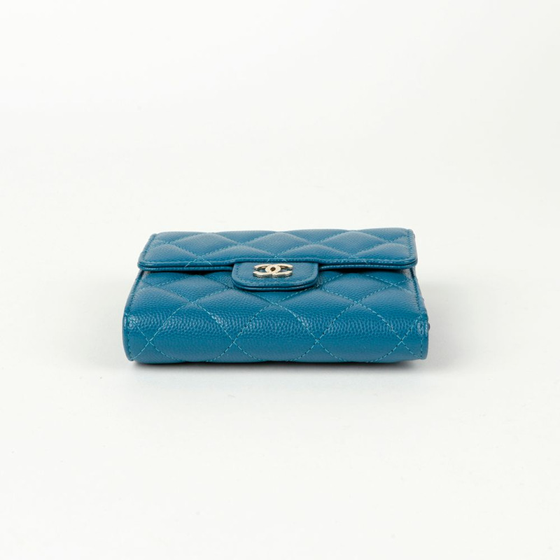 CHANEL AP0231 魚子醬皮經典小皮夾-5