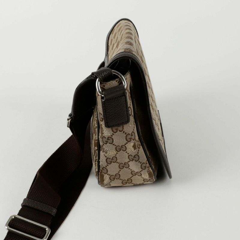 GUCCI 449172 GG 郵差肩斜背包-7