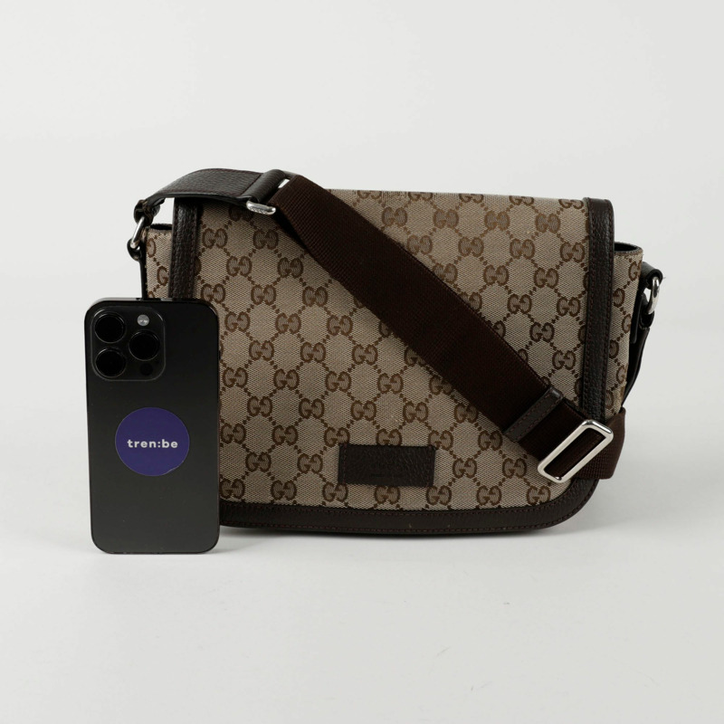 GUCCI 449172 GG 郵差肩斜背包-15