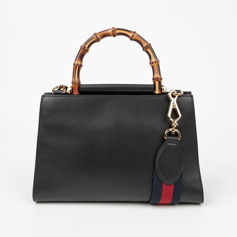 GUCCI 竹製頂部提把托特單肩包 459076-1