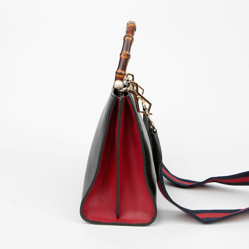 GUCCI 竹製頂部提把托特單肩包 459076-5