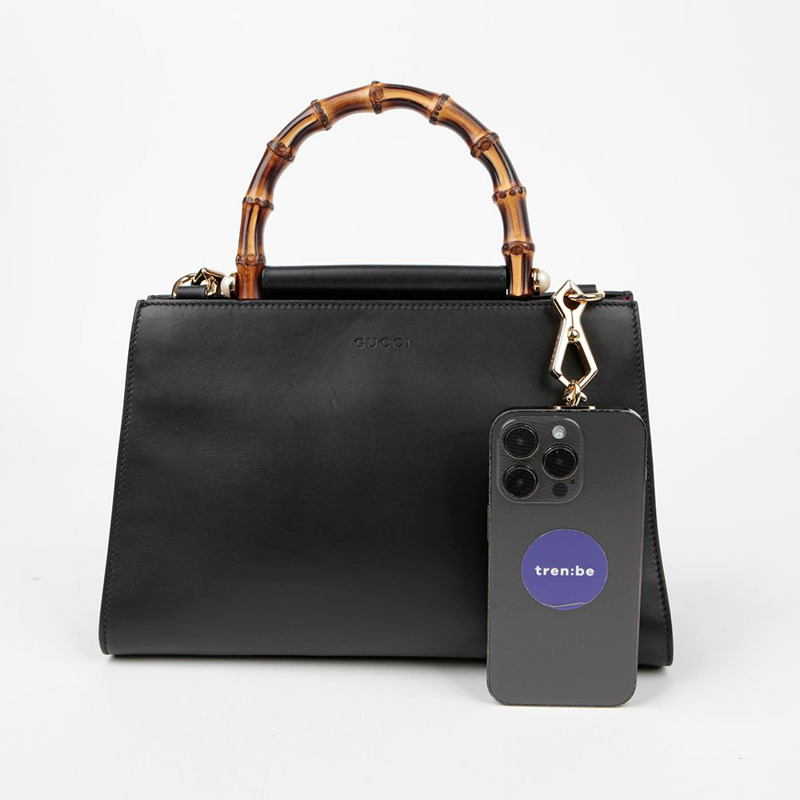GUCCI 竹製頂部提把托特單肩包 459076-8
