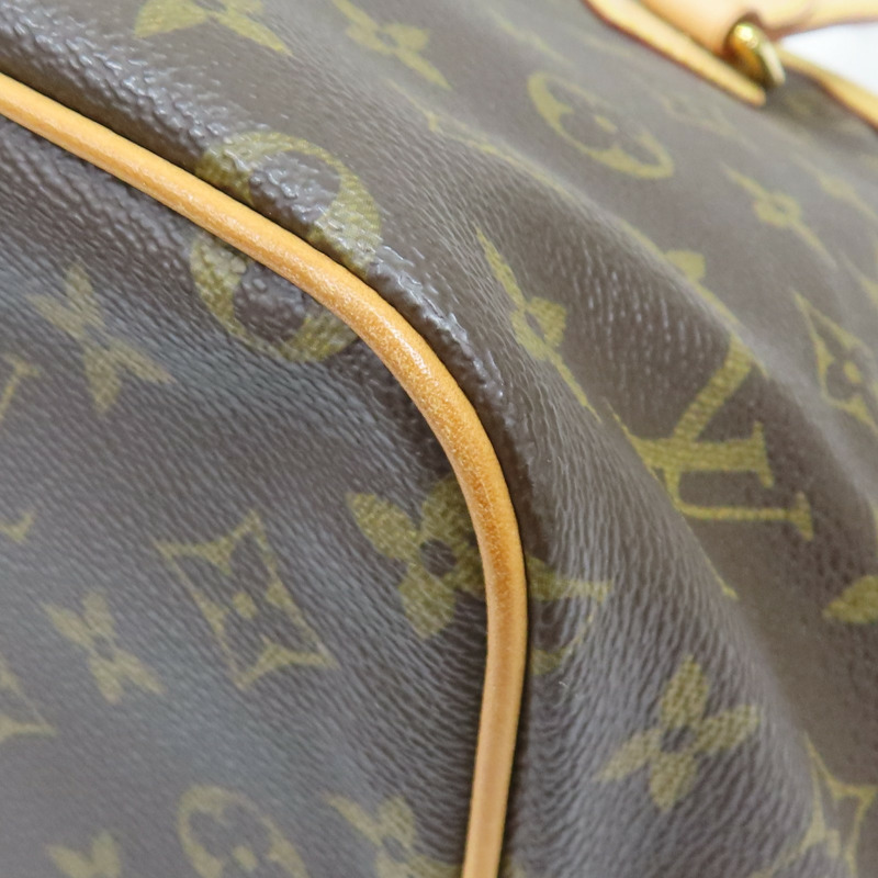 棕色 原花 帆布 Polermo PM 兩用包【LOUIS VUITTON LV 路易威登】 M40145-10