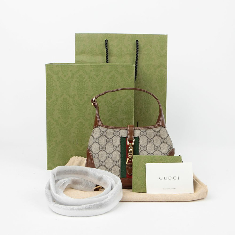 GUCCI Jackie 1961 迷你 Hobo 單肩斜背包 637092-0