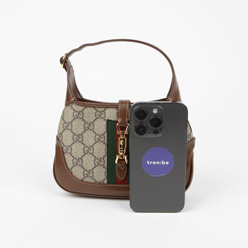 GUCCI Jackie 1961 迷你 Hobo 單肩斜背包 637092-6