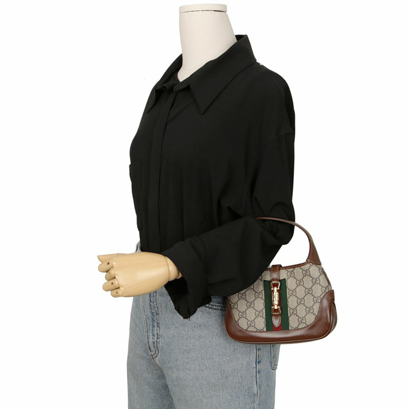 GUCCI Jackie 1961 迷你 Hobo 單肩斜背包 637092-8