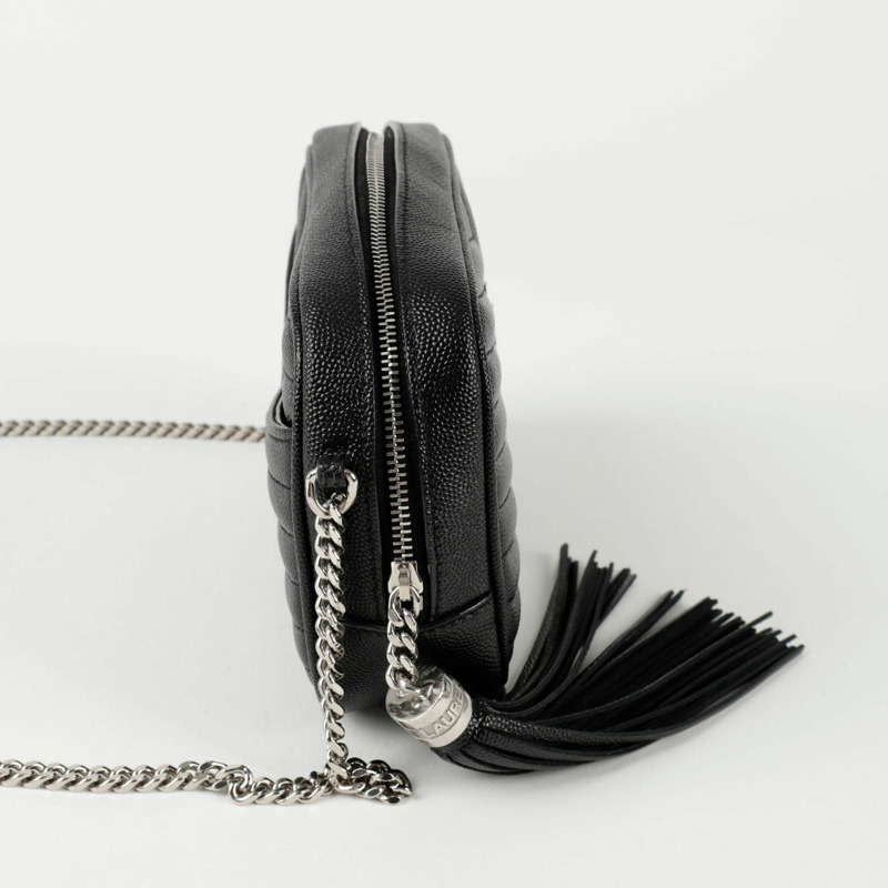 【包稅】SAINT LAURENT 612579 Lumi迷你鏈條單肩斜背包-5