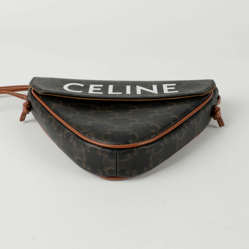 CELINE 三角形單肩斜背包 195902BZK-5