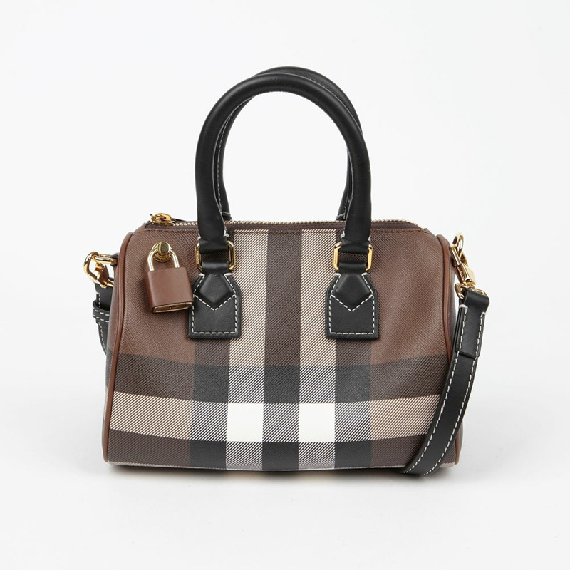 BURBERRY 保齡球球迷你托特單肩包 8053496-0