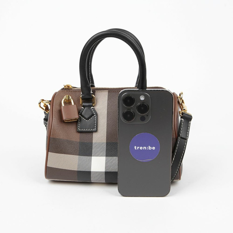 BURBERRY 保齡球球迷你托特單肩包 8053496-5
