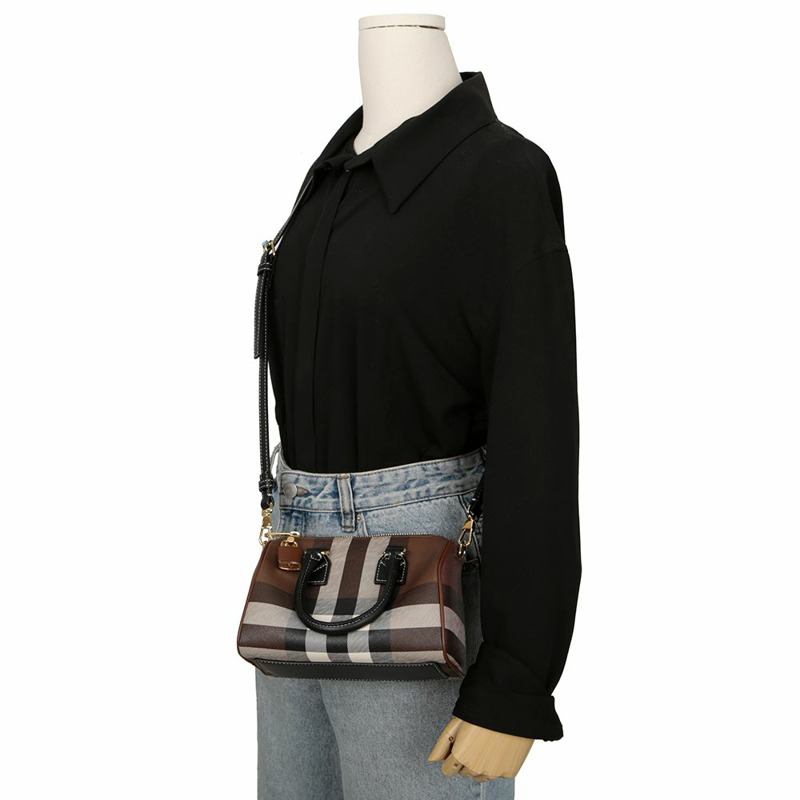 BURBERRY 保齡球球迷你托特單肩包 8053496-7