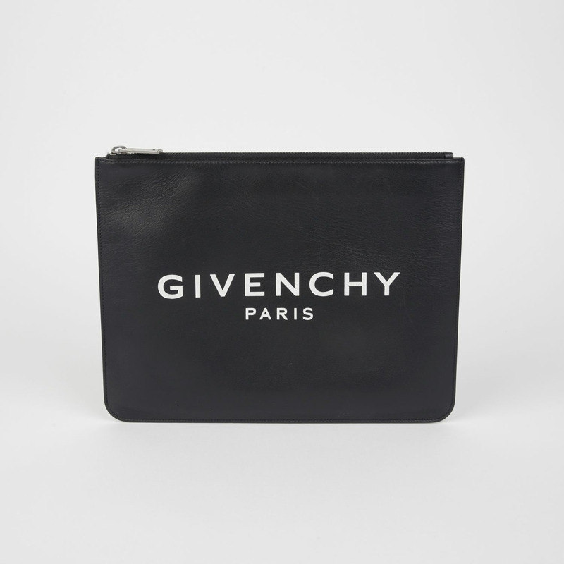 GIVENCHY BK600JK0AC 標誌印花手拿包-1