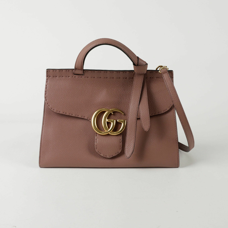 GUCCI 421890 GG Marmont 小號托特單肩包-0