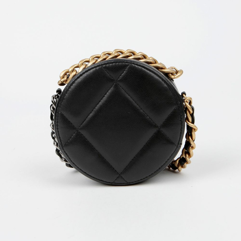 【包稅】CHANEL AP0945 19吋圓形迷你鏈條單肩斜背包-3