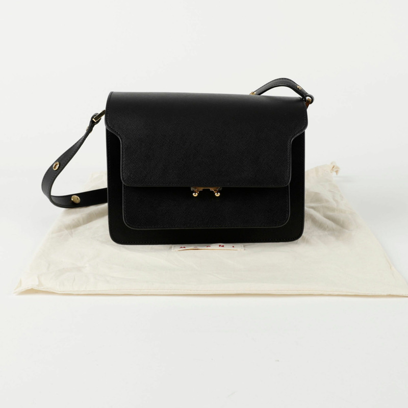 MARNI SBMPN09NO1 Trunk 中型單肩斜背包-0
