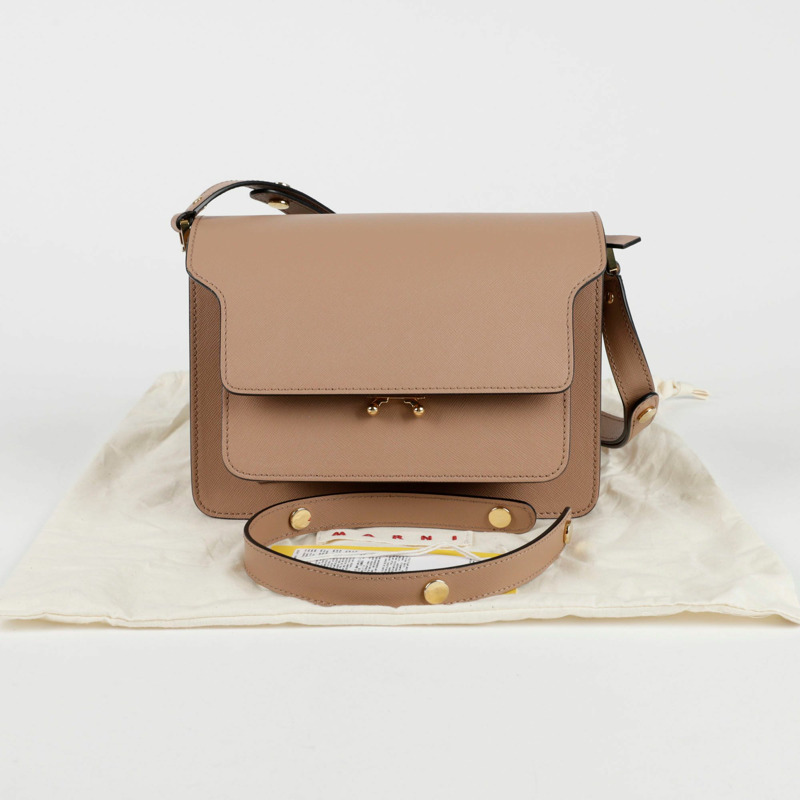 MARNI SBMPN09NO1 中型 Trunk 單肩斜背包-0