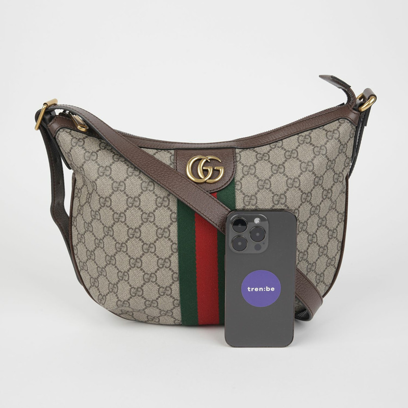 GUCCI Ophidia 小號 Hobo 單肩斜背包 598125-7