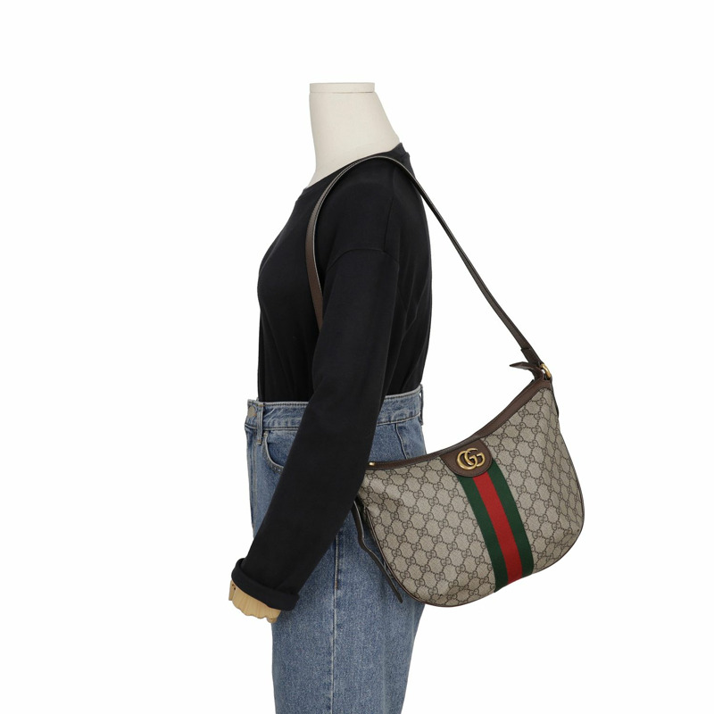 GUCCI Ophidia 小號 Hobo 單肩斜背包 598125-9