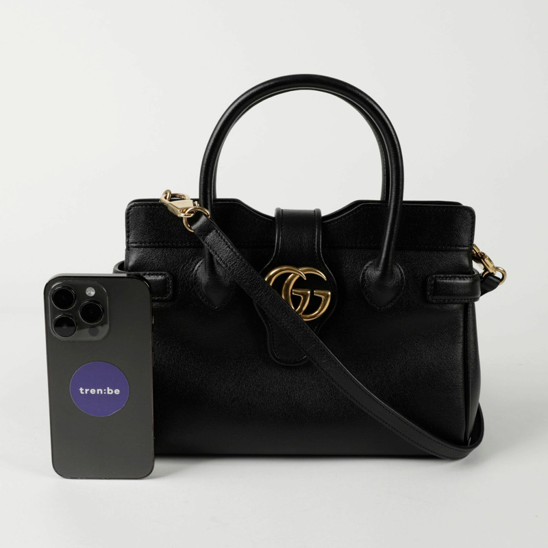GUCCI GG Marmont 頂部提把托特單肩包 658450-6