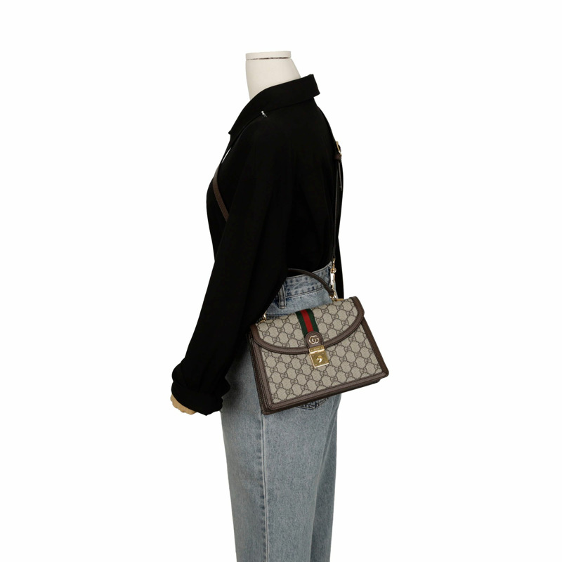 GUCCI Ophidia 小號頂部提把托特單肩包 651055-9