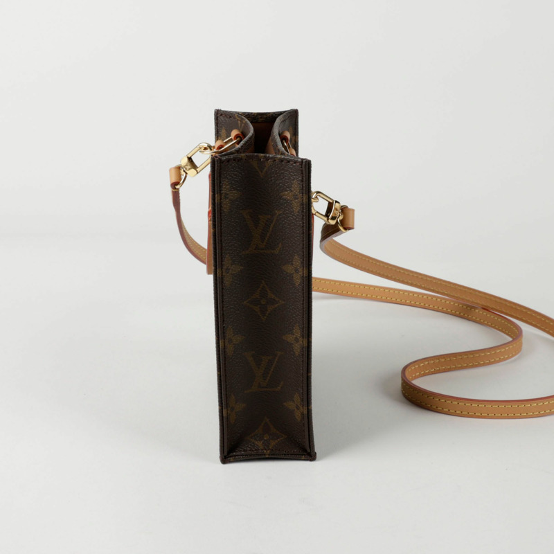 LOUIS VUITTON Petite Sac Plat 托特單肩包 M81295-1